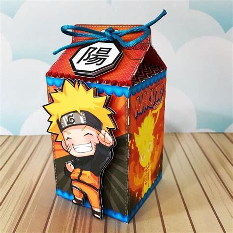 naruto birthday party|naruto valentines box homemade ideas.